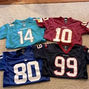 Lot of youth jerseys